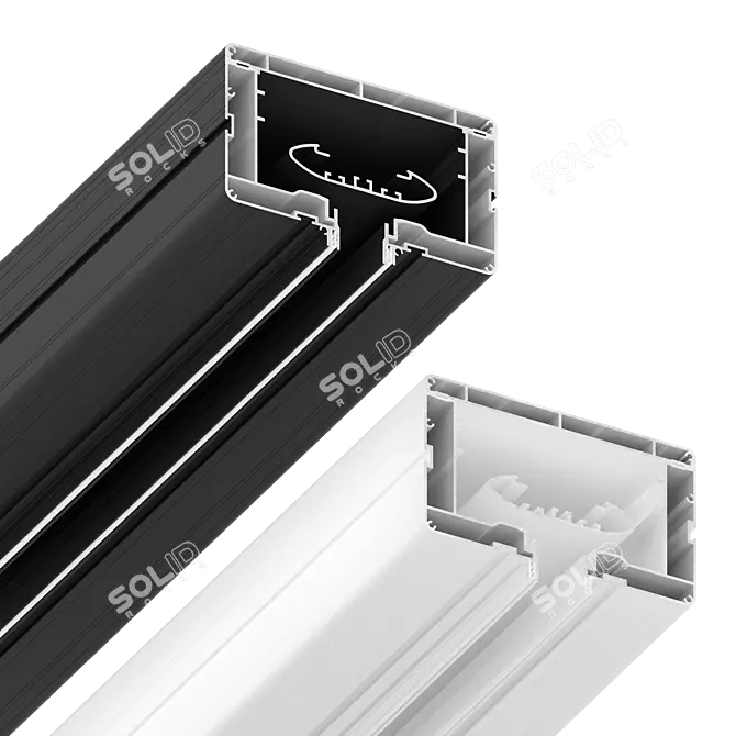 Vent-Slot Ceiling Integration Solution 3D model image 1