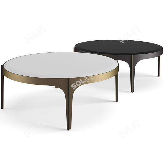 Eichholtz Artemisa Table Set 3D model image 4