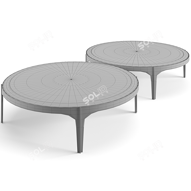 Eichholtz Artemisa Table Set 3D model image 6