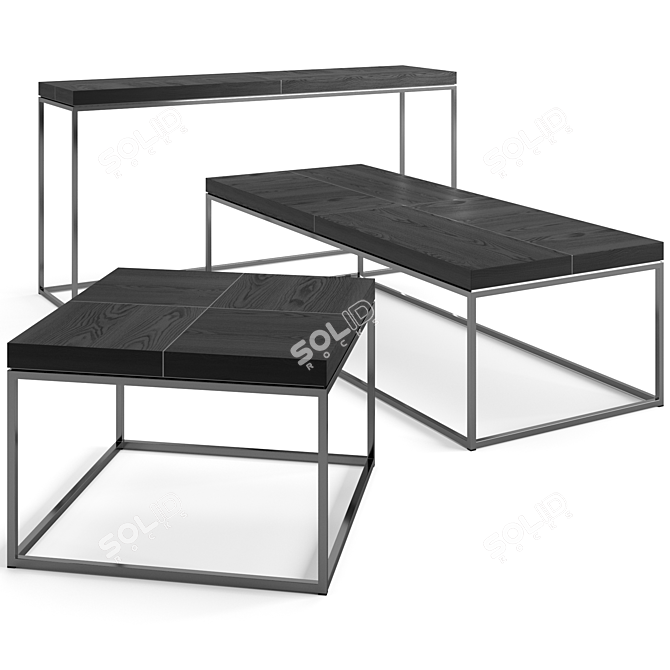 Elegant Eichholtz Magnum Coffee Tables 3D model image 1