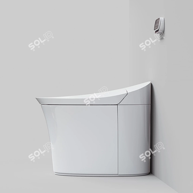 Kohler Veil Smart Toilet System 3D model image 3