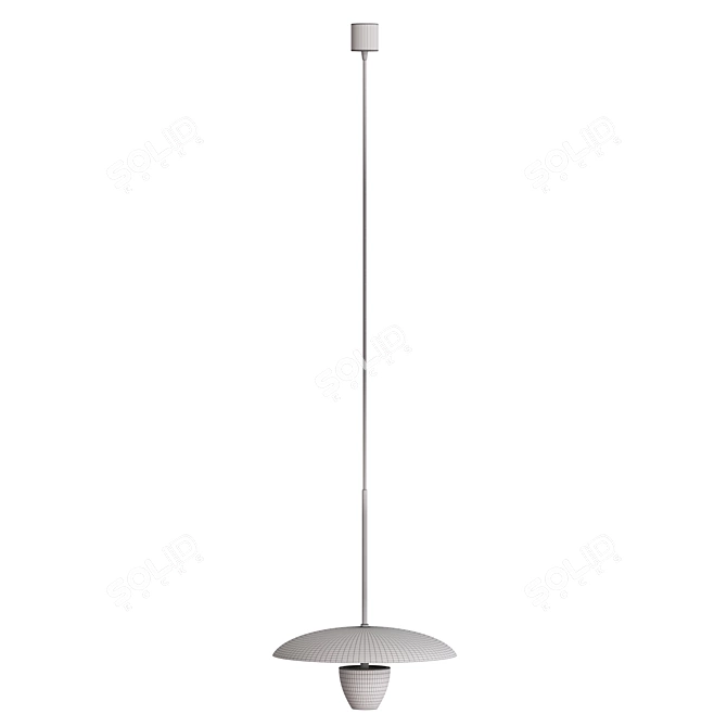 Modern Reflect Pendant Lamp 3D model image 2
