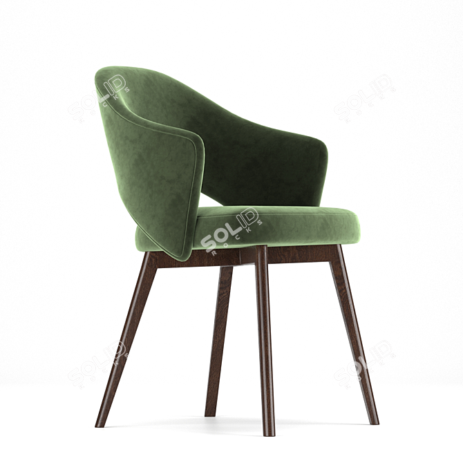 Modern Design Chair La_Stul 3D model image 1