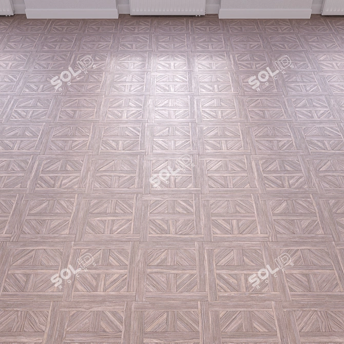 High-Quality 3D Wooden Floor Model 3D model image 5