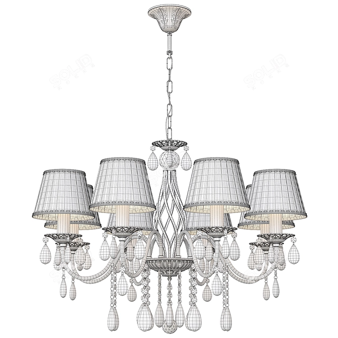 Strotskis Amelia Eurosvet 3637/7 Pendant 3D model image 2