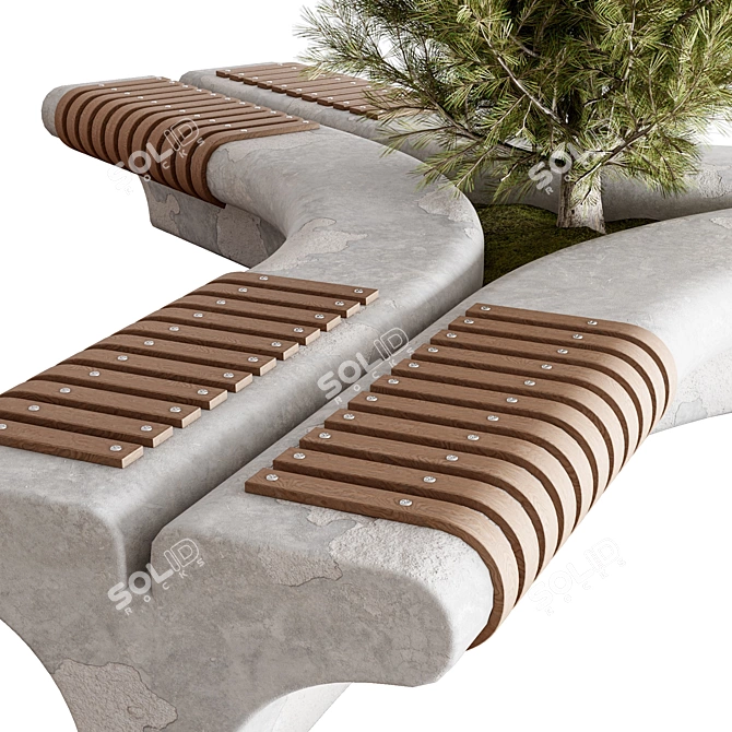 Urban Style Furniture Set Model 3D model image 3