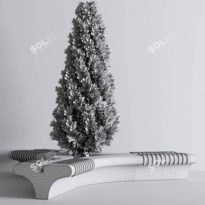 Urban Style Furniture Set Model 3D model image 5