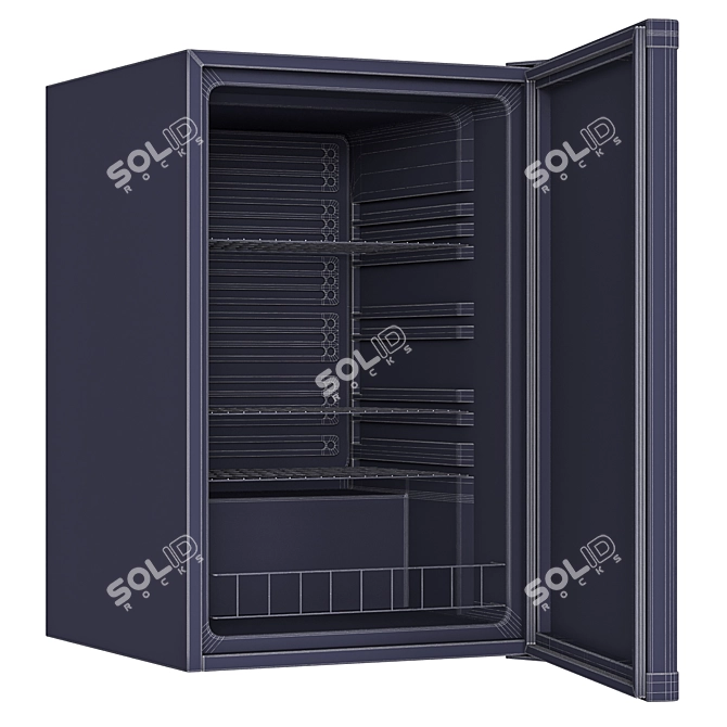  Compact Red Bull Fridge 3D model image 3