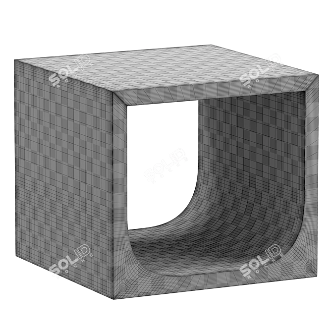 Handcrafted Neville Cocktail Tables Set 3D model image 4