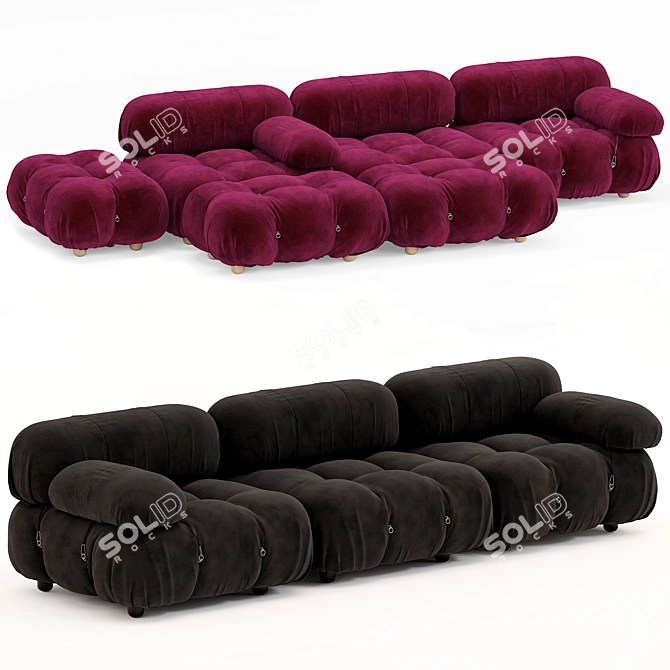 Modular Camaleonda Sofa by Bellini 3D model image 5