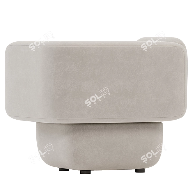 Modern Italian VENTO Sofa Model 3D model image 3