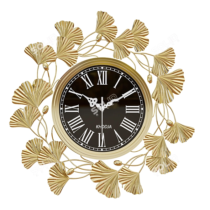 Modern Wall Clock Decor, ImperiumLoft-KKK00366 3D model image 2