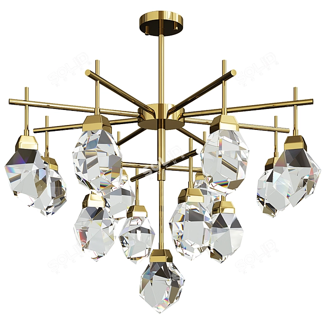 Contemporary Cristel-B Lamp 2013 Edition 3D model image 1