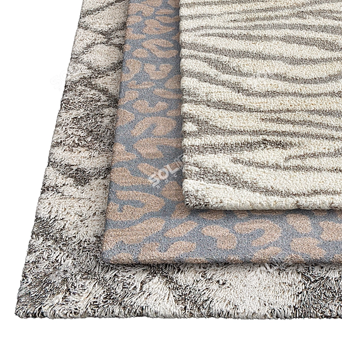 Soft Shag Aliyah Rug 2020 3D model image 2