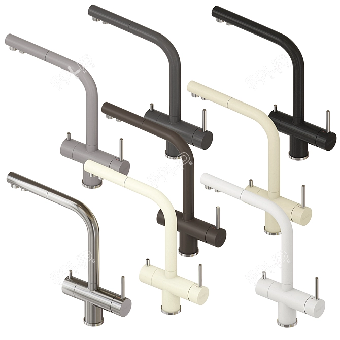 Blanco Fontas-S II Mixer (8 Colors) 3D model image 3