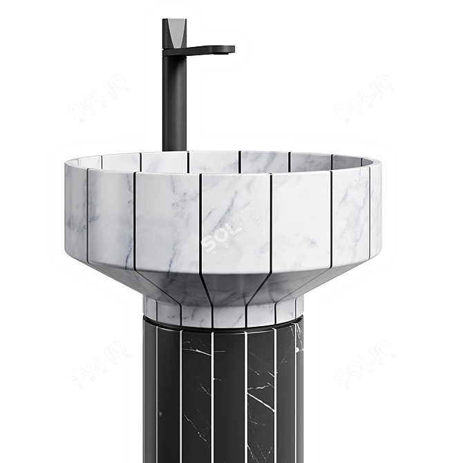 Elegance Redefined: Antoniolupi Sink 3D model image 2
