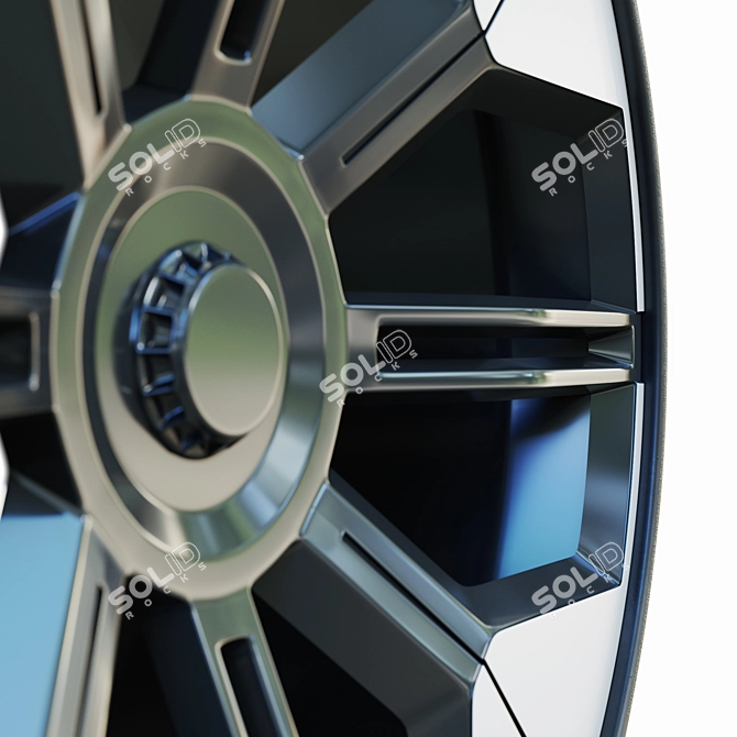 Polestar O2 Wheels, Set of 4 3D model image 5