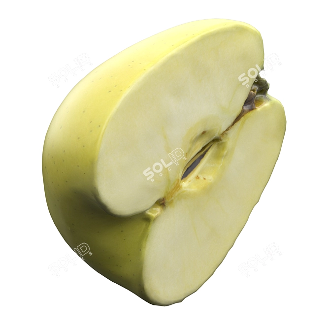 High Polys Verts Apple 01 3D model image 4