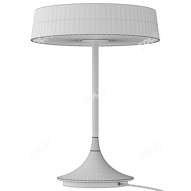 Chinese Seed Design Table Lamp 3D model image 3