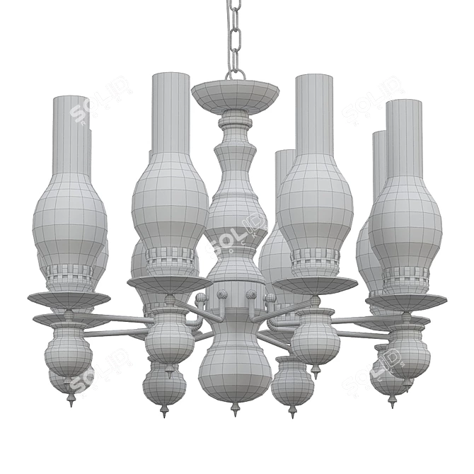 Orca Brand Diving Watch 3D model image 2