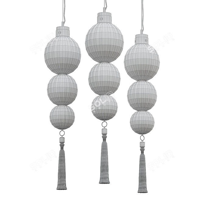 Medina Pendant Light Fixture 3D model image 2