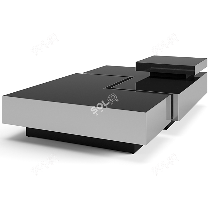 Elegant Eichholtz Nio Coffee Set 3D model image 3