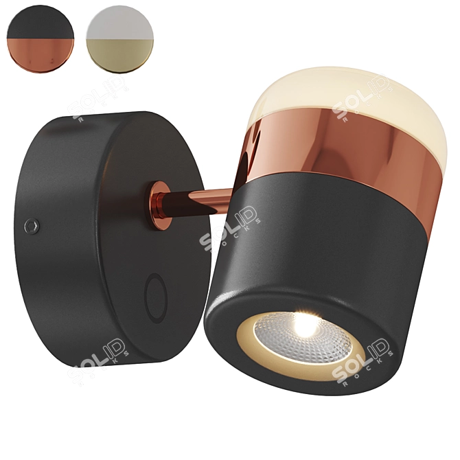 Stylish Ling Sconce | Modern Design 3D model image 1