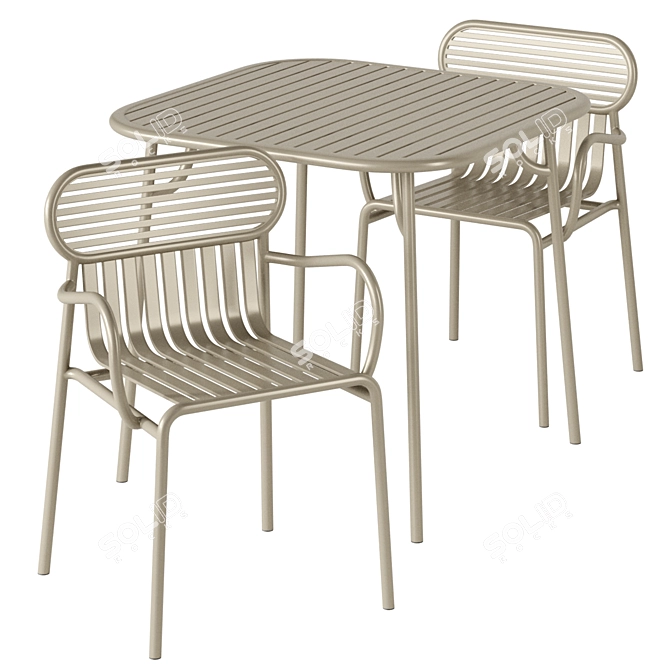 Week-end Petite Friture Garden Furniture 3D model image 4