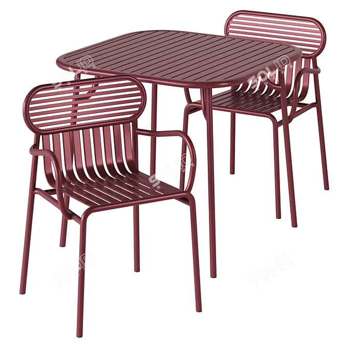 Week-end Petite Friture Garden Furniture 3D model image 5