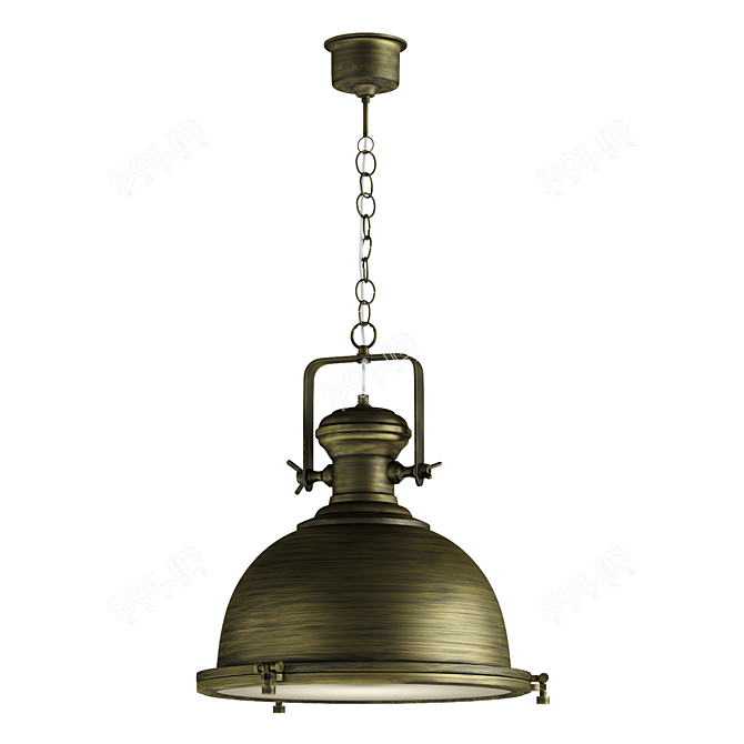 Corona 6.0 OpenSubdiv Pendant Light 3D model image 1