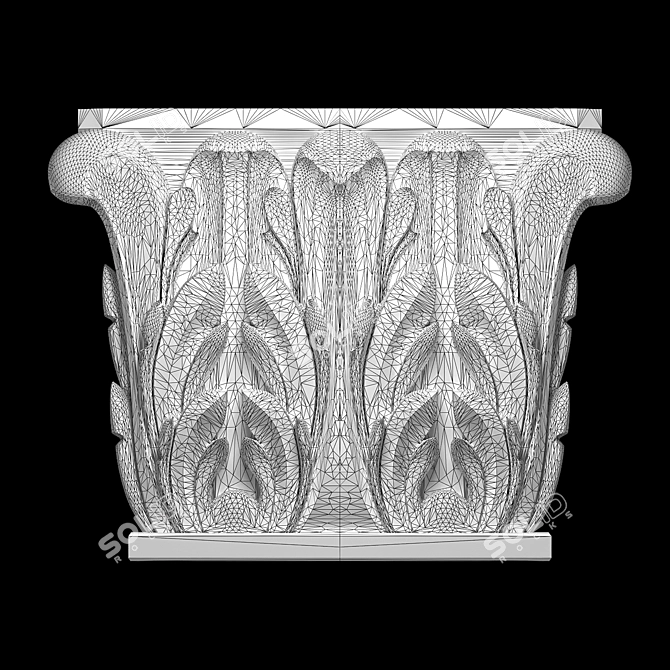  Kapitel Wood CNC Model 3D model image 2