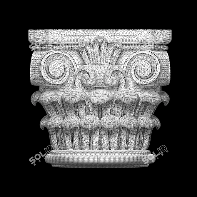 CNC Woodworking 3D Model File 3D model image 2