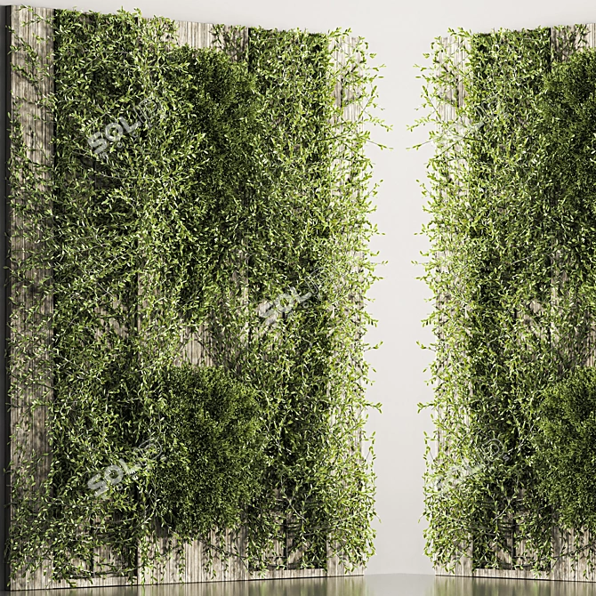 Modern 3D Wall Art Decor 3D model image 1