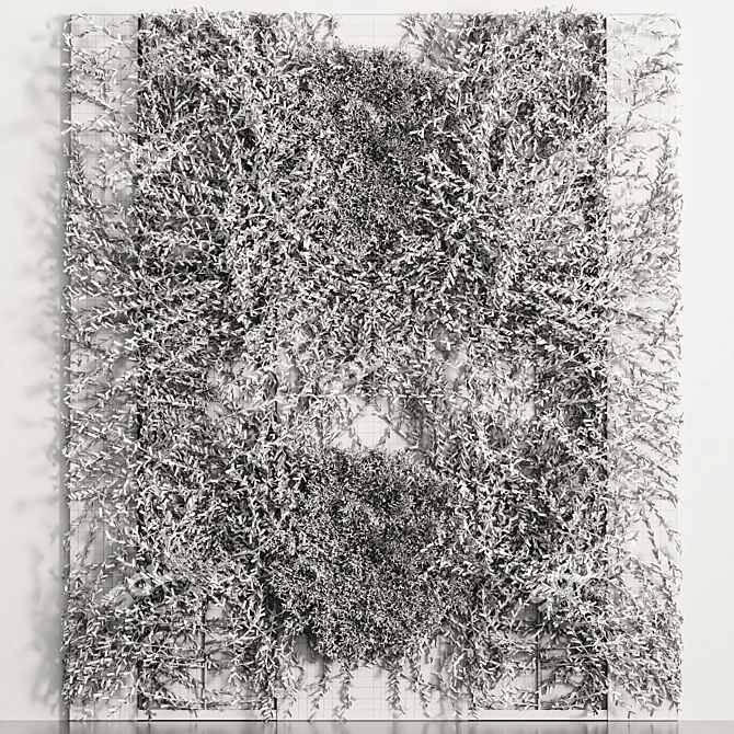 Modern 3D Wall Art Decor 3D model image 4