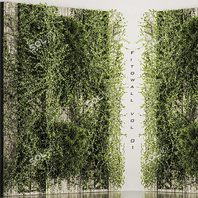 Modern 3D Wall Art Decor 3D model image 6