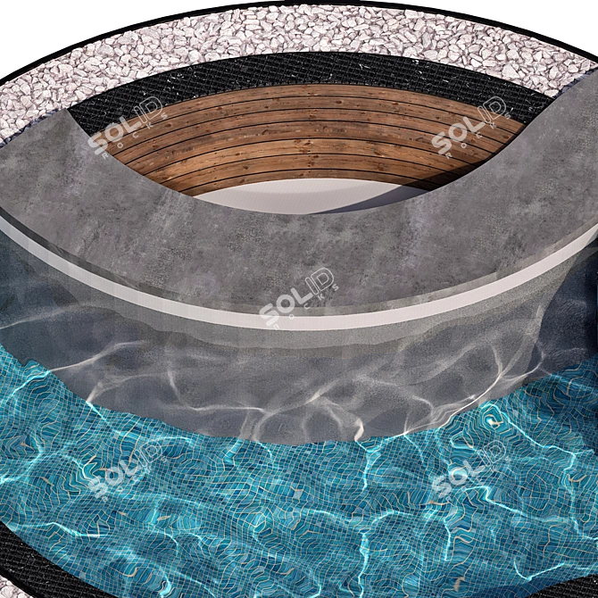 Swimming Pool Visualizer 3D Model 3D model image 4
