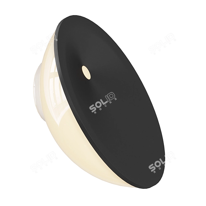 Modern Beep Wall Sconce Light 3D model image 1