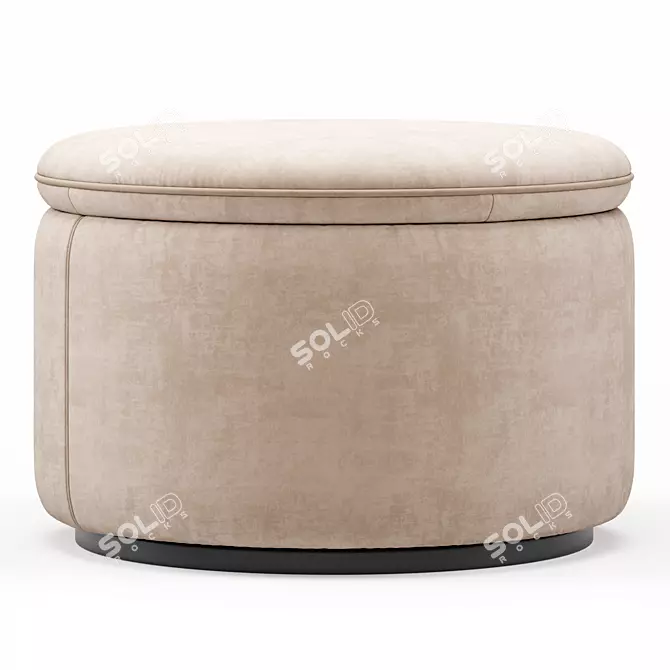 Modern DS 800 DeSede Pouf 3D model image 4