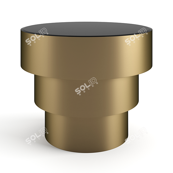 Elegant Eichholtz Sinclair Coffee Set 3D model image 7