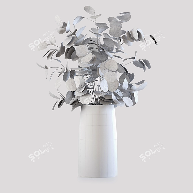 Modern Indoor Plant Collection 029 3D model image 6