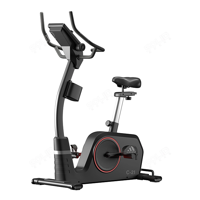 Adidas C-21 Indoor Bike Trainer 3D model image 3