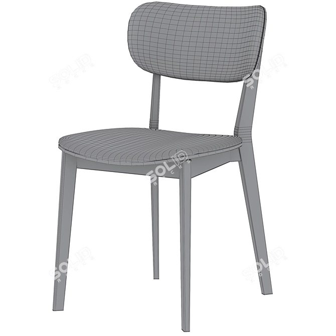  Scandinavian Kato Chair Collection 3D model image 12