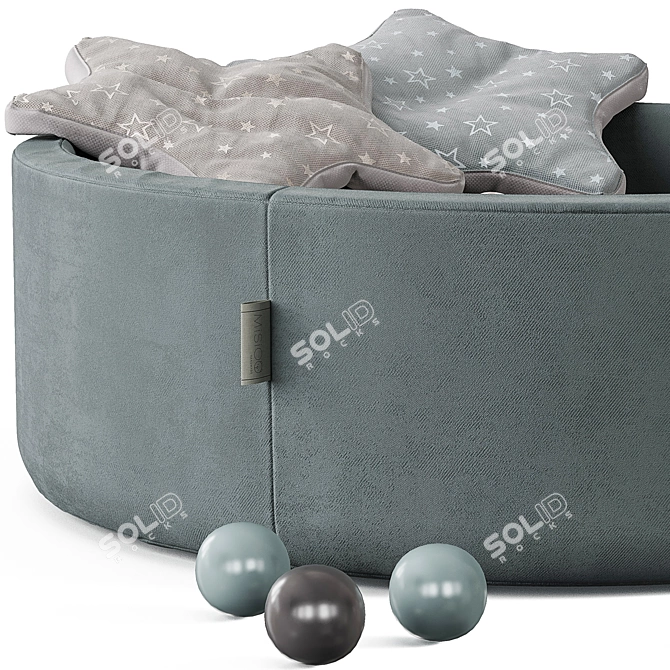 Interactive Ball Pit Pool Set 3D model image 2