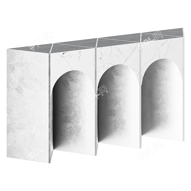ROSSATO LAUREN Console Table 3D model image 2