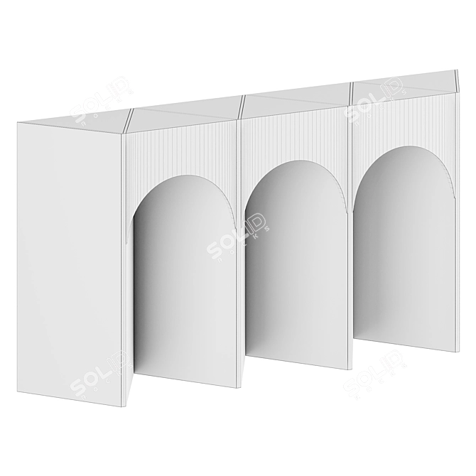 ROSSATO LAUREN Console Table 3D model image 3