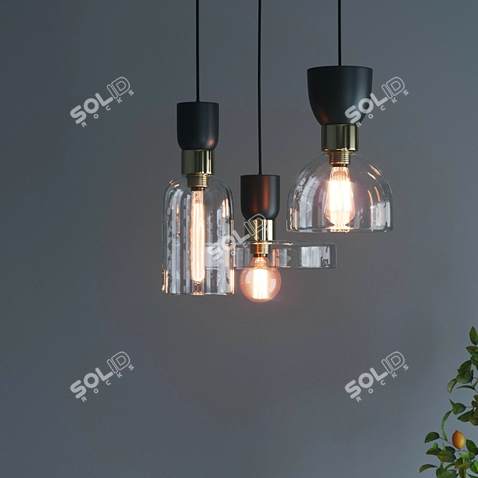 Vera Pendant Light Collection 3D model image 7