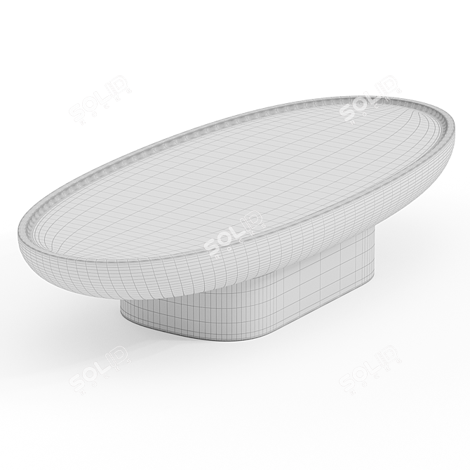  Modern Design Coffee Table Icon 3D model image 2