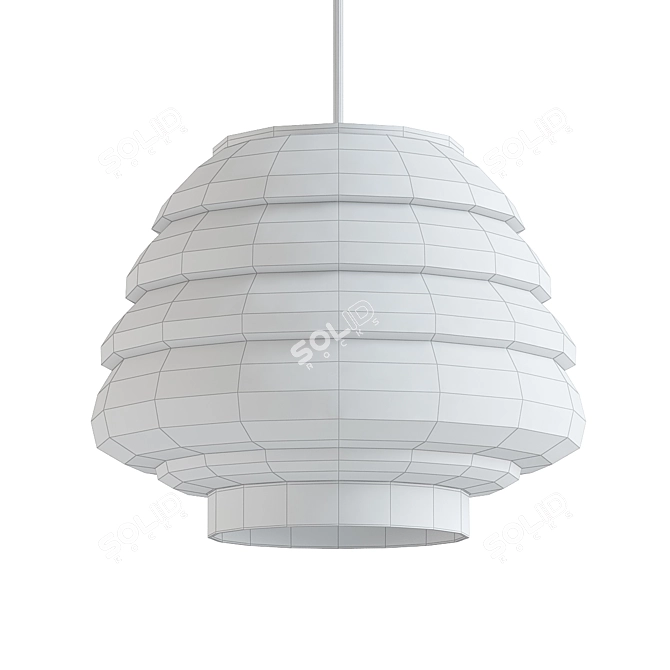 Hive Pendant Glass Illuminate 3D model image 2