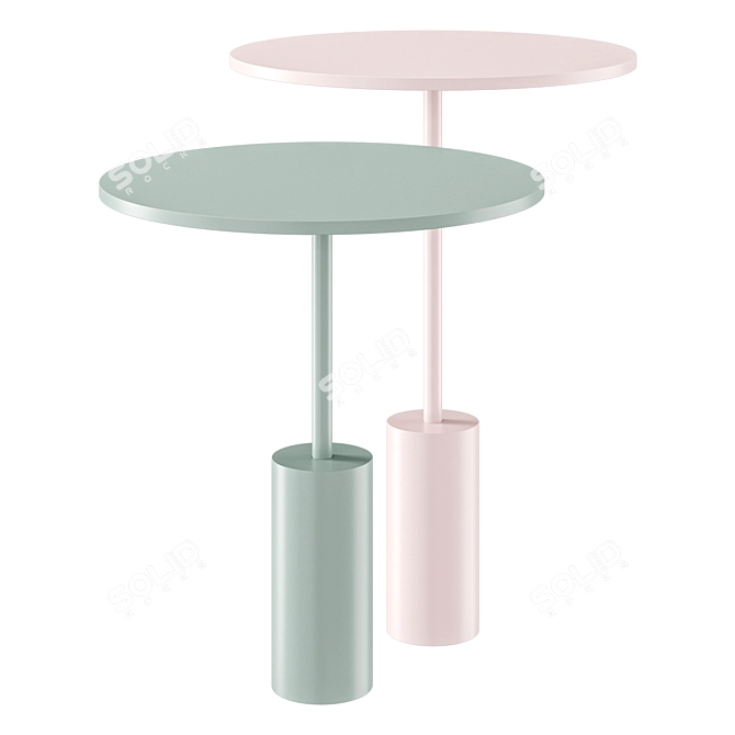 Wish Coffee Table in Varying Heights 3D model image 1