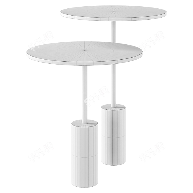 Wish Coffee Table in Varying Heights 3D model image 2